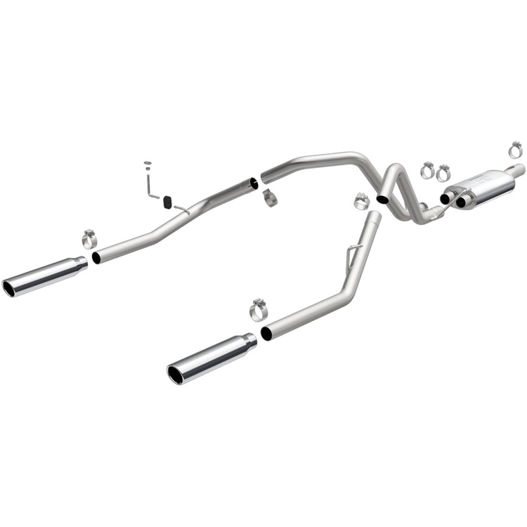 MagnaFlow Street Series Exhaust Kit 03-05 Dodge Ram 5.7L Hemi - Click Image to Close